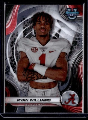 2024 Bowman University Best #82 Ryan Williams