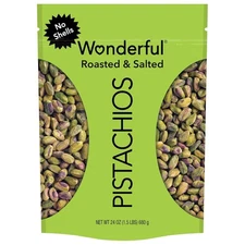 Wonderful Roasted and Salted 24oz. Pistachos