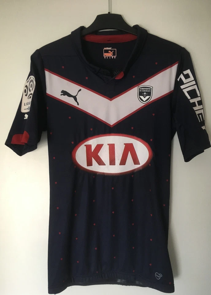 Maillot Girondins de Bordeaux porté par Nicolas PALLOIS - L - saison 2014 - Photo 2/4