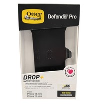 OtterBox Defender Pro Holster iPhone 13 12 mini Black Belt Clip Kickstand
