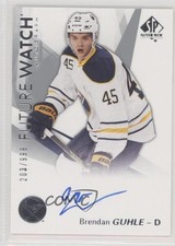 2016-17 SP Authentic Future Watch Auto 203/999 Brendan Guhle #188 Auto a8r