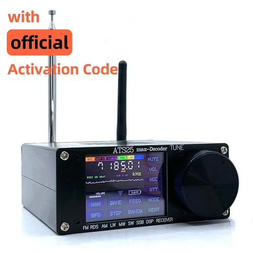 ATS25max Radio Receiver for FM LW For MW with Easy Touch Screen Controls - Zdjęcie 5 z 11