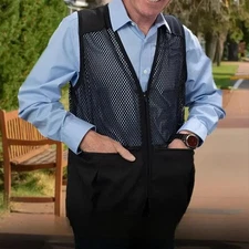 LVAD Vest for HeartMate 3 Men Comfortable Medical ActiveLife Vest With Pockets