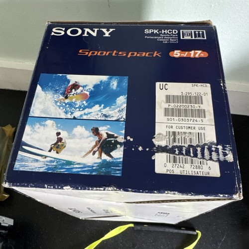 SONY SPK-HCD Sports Pack Underwater Housing for Handy Cams With Box - Picture 7 of 10
