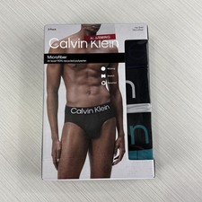 Calvin Klein 3 Pack Men's Microfiber Briefs Size XL NEW