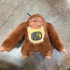 Vintage 1982 Etone Nintendo Donkey Kong 7" Beanbag Stuffed Gorilla Plush Toy