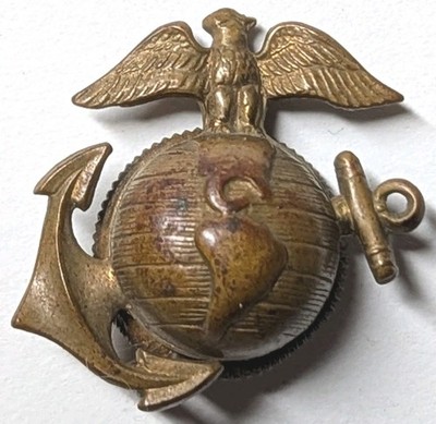 1924 Pattern USMC Enlisted EGA Collar - Meyer Metal - Marine Corps  SB