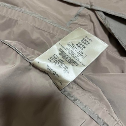 Burberry Brit Double-Breasted Trench Coat Nova Check Beige Size 46 - Picture 16 of 16