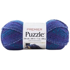 Puzzle Yarn for Hangman Game Acrylic Knitting Crochet Craft Bulk Weight 7oz 328