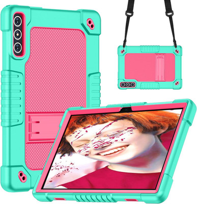 for KADYBE D106 Tablet Case/MEIZE Model D106 10.1 inch Tablet Case GreenPink
