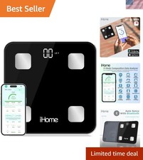 Bluetooth Digital Smart Scale - Body Weight, BMI, Body Fat, Muscle Mass Tracking