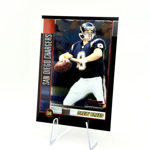 Cargadores Drew Brees 2002 Topps Bowman Chrome #2 San Diego - Imagen 4 de 5