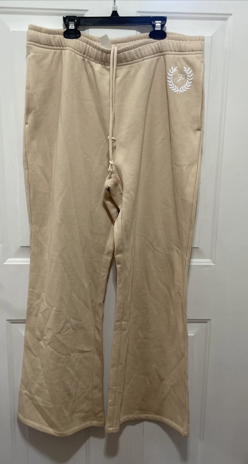 UNDERCOVER Felpa Victoria's Secret ROSA set pile felpa con cappuccio e pantaloni taglia Xl nuova