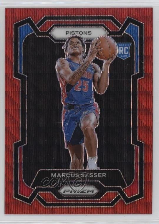 2023-24 Panini Prizm Ruby Wave Prizm Marcus Sasser #174 10k8