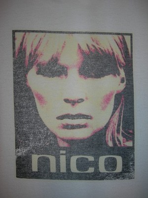 Vintage Nico Shirt L (Christa Päffgen / Velvet Underground / John