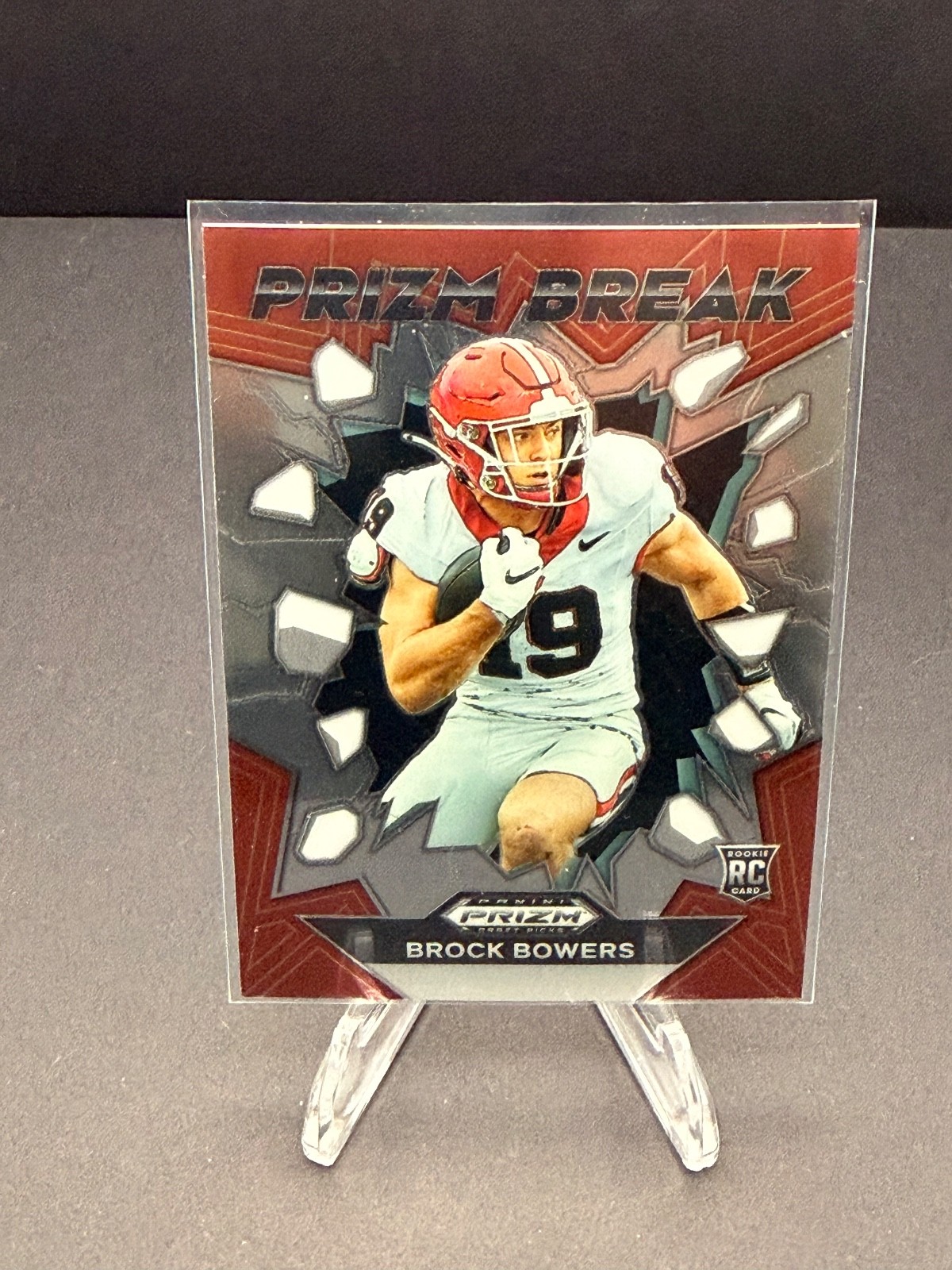 2024 Panini Prizm Draft Picks - Prizm Break Brock Bowers #PB-BBS (RC)