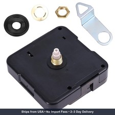 Quartz Clock Movement Replacement Kit, 13 mm/0.51in Shaft Length Silent Electric