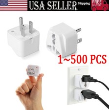 500 European EU To US American Adapter Plug Converter Euro Asia to USA wholesale