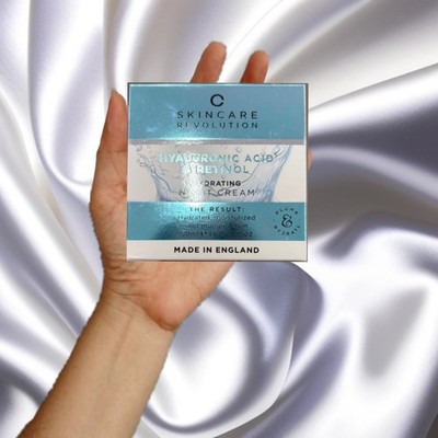 Skincare Revolution Hydrating Face Cream Hyaluronic Acid Retinol 1.69oz
