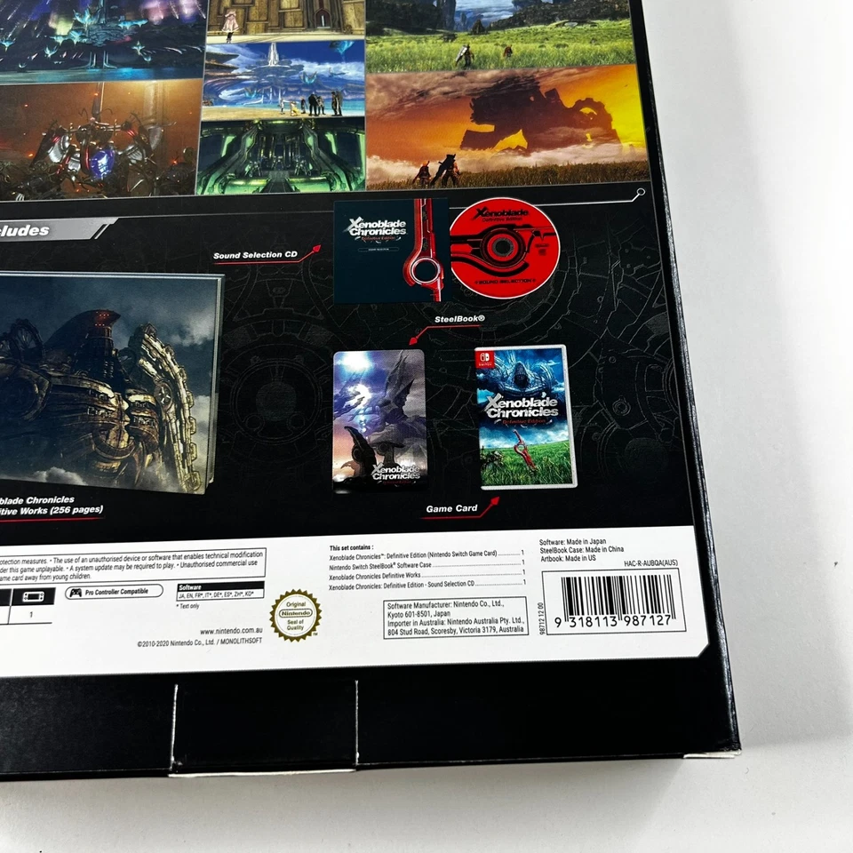 Xenoblade Chronicles: Definitive Edition Collectors Set Nintendo Switch 2020 PAL - Image 3 of 4