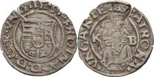 RDR Hungary Kremnitz denarius 1552? Ferdinand I, 1526-1564 Original Coin #LET203