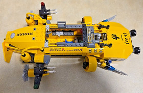 Retired Lego 7774 Aqua Raiders Crab Crusher 1 Figure Partial Set NO Manual Box