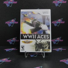 WWII Aces Nintendo Wii Complete - 1 Year Warranty EX Cond