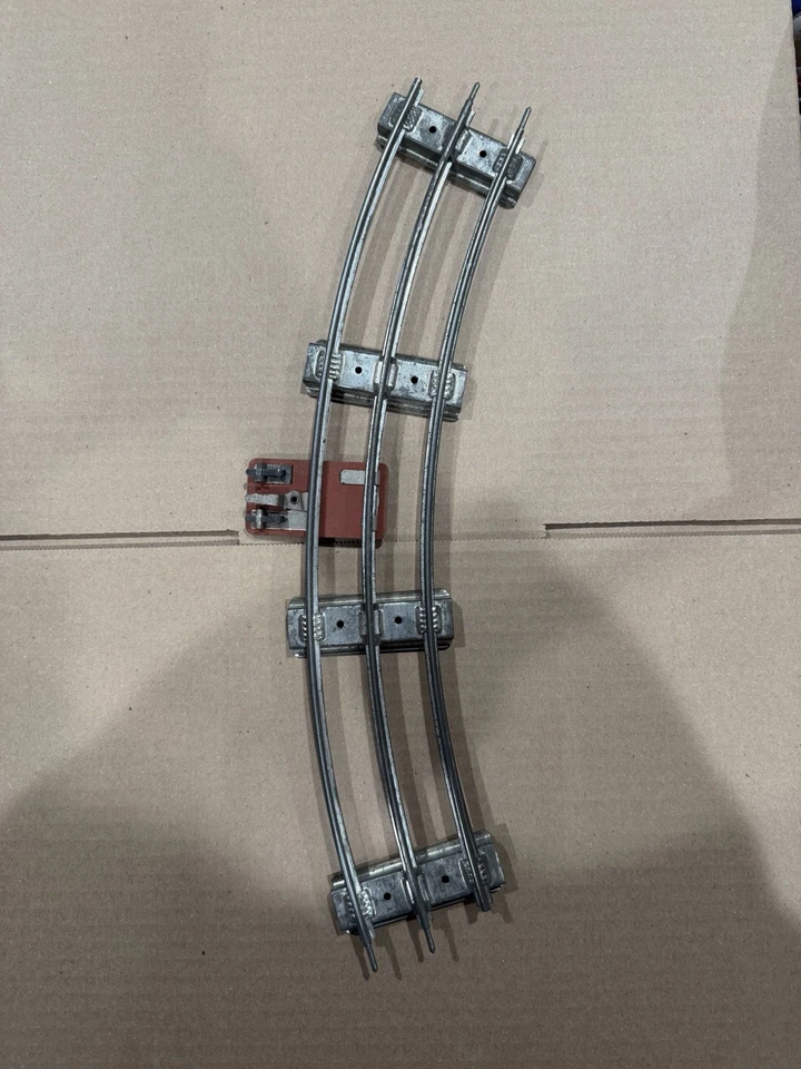 Lote de 14 cerraduras de pista + pista vintage de preguerra Lionel calibre estándar Foto 4 de 4