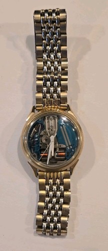 Vintage Bulova Accutron Spaceview 10kt Gold Filled Bezel Tuning Watch - Picture 6 of 11