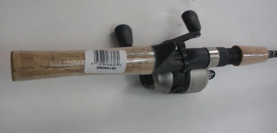 Zebco 2139257 33MCC562L 33 Micro Cast Reel 5 ft 6" 2pc Rod Combo Cork Handle - Image 3 of 4