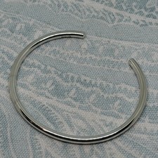 Authentic Trollbeads Sterling Bangle TAGBA-00001 Sz Small, New