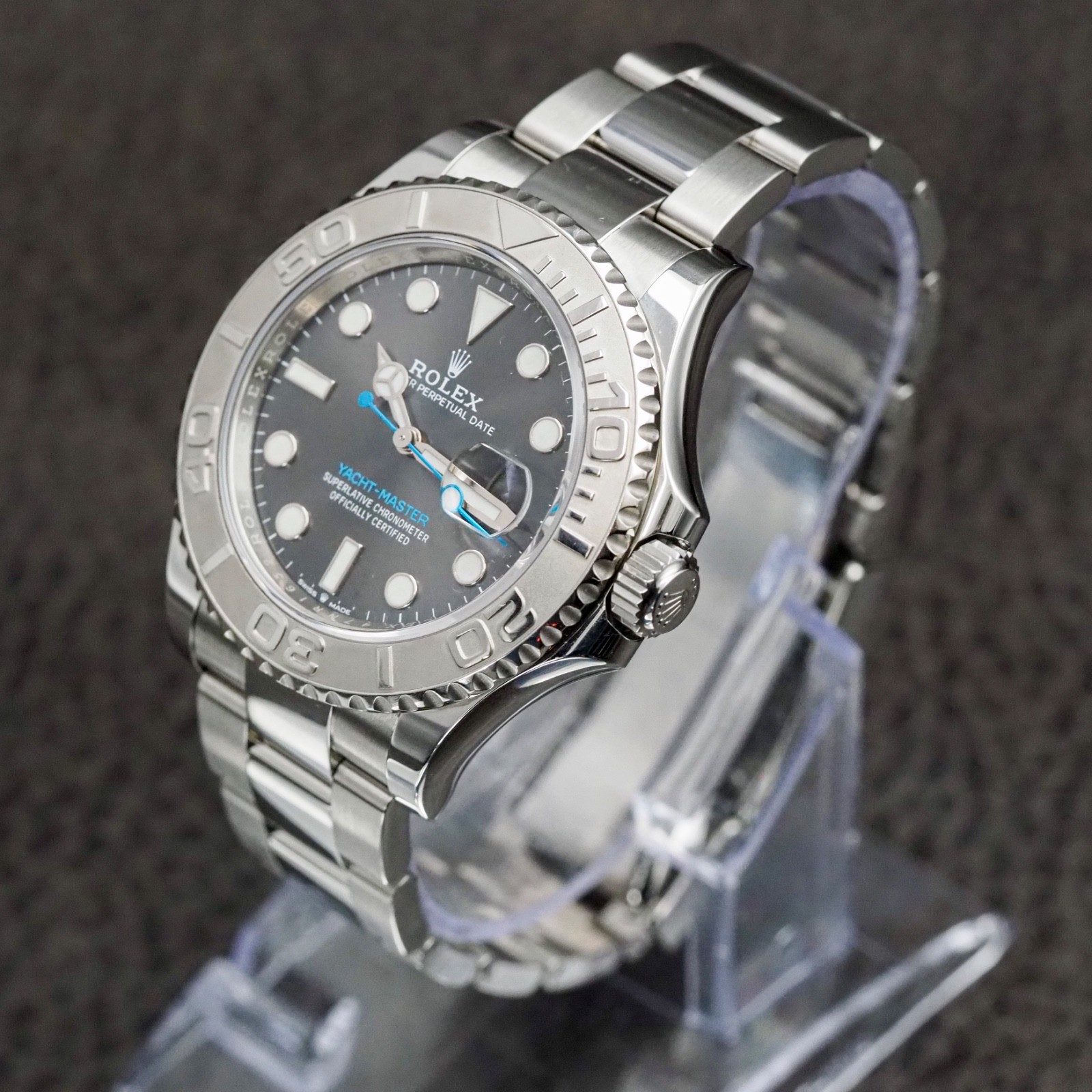 Rolex 126622 Stainless/Platinum Yacht-Master RHODIUM DIAL 2022 image 5
