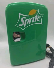 Koolatron Green Sprite Lime Soda Mini Fridge Hot & Cold for 6 Soda Cans