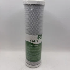 NEW SEALED Vegebe CAB 5 Micron 5 Stage Water Filter Replacement Filters for APEC
