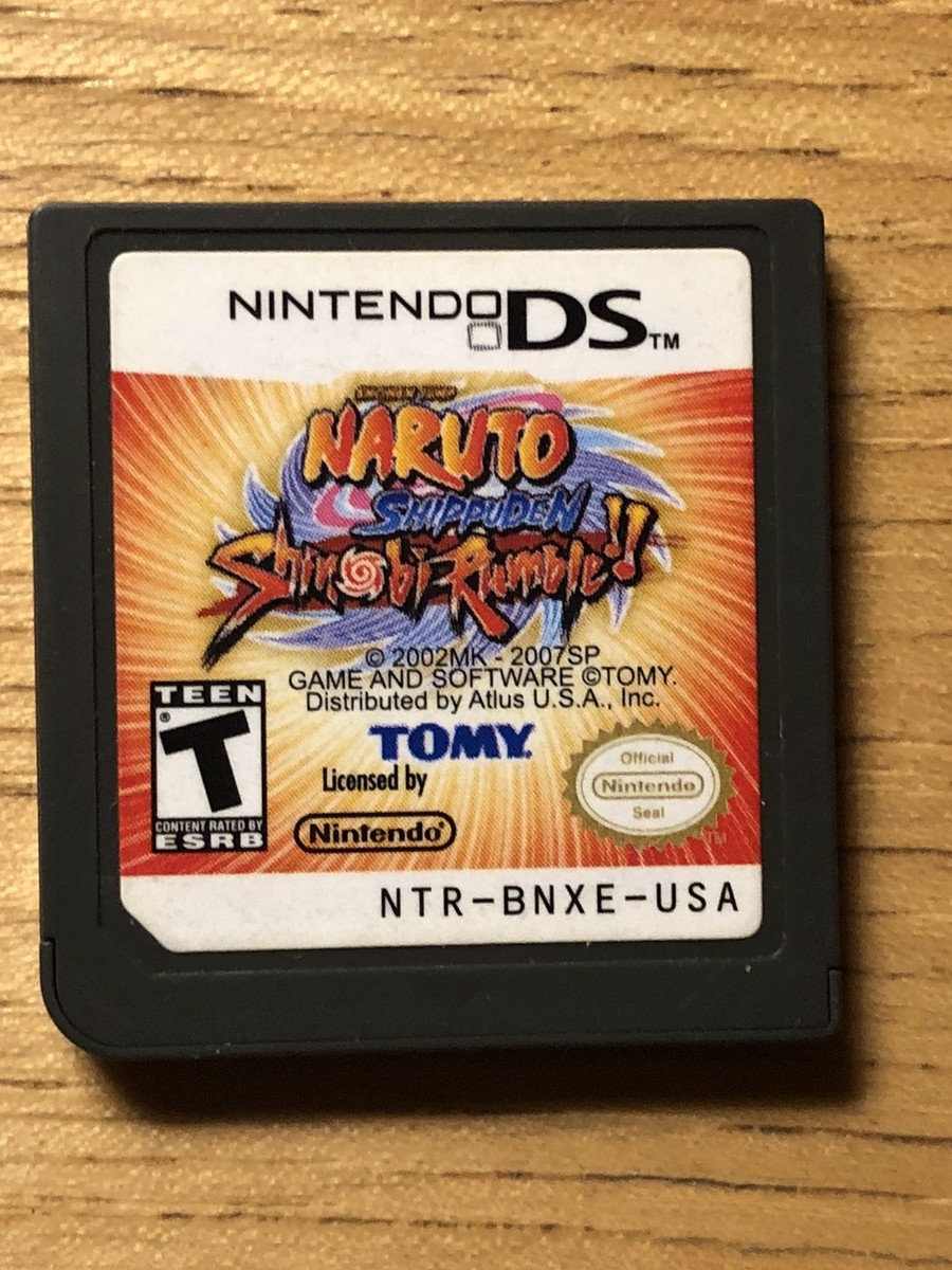 Naruto Shippuden: Shinobi Rumble (Nintendo DS, 2011) for