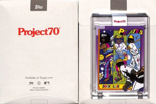 2021 TOPPS PROJECT 70 #109 1990 DOCK ELLIS - PITTSBURGH PIRATES - ERMSY