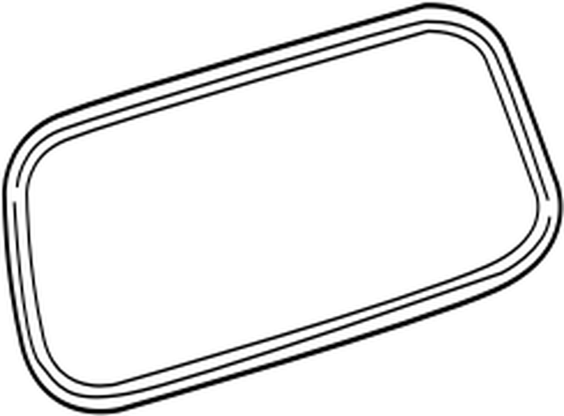 6788260090 Toyota Weatherstrip, back door, no.2 6788260090, New