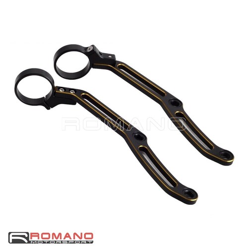 50mm Shock Remote Reservoir Brackets For Touring Electra Glide Road King 2014-Up - Picture 7 of 18