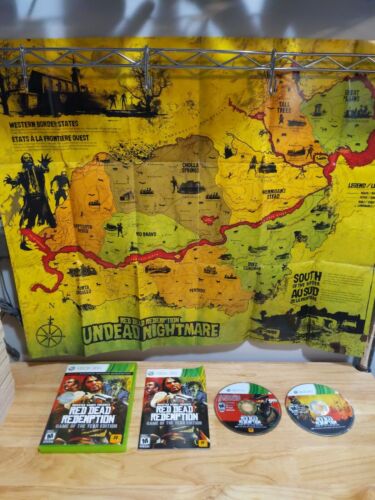 Red Dead Redemption: Game of the Year Edition (Microsoft Xbox 360) Complete Map