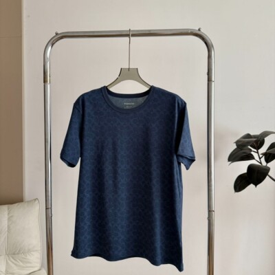 NWT COACH   Men's Women s Unisex  Dark blue T-shirt  COTTON