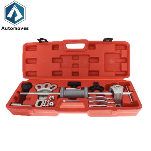 17Pcs Slide Hammer Dent Puller Tool Kit Wrench Adapter Axle Bearing Hub Auto - Bild 1 von 7