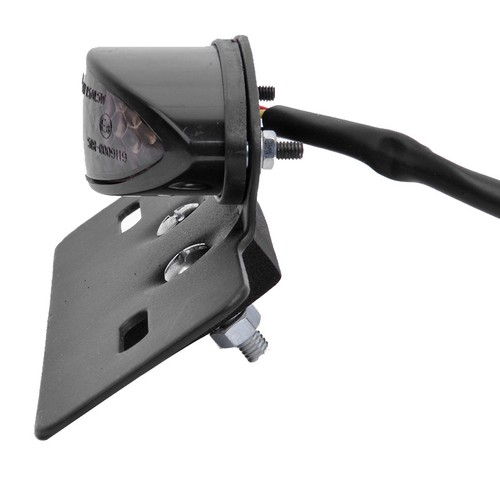 Luz trasera LED para motocicleta matrícula freno trasero para Honda Kawasaki Café Racer - Imagen 6 de 9