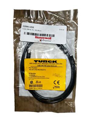Turck, PKG 4M-1-PSG 4M/S760/S771, Double-ended Cable / Cordset - NEW IN ORIGINAL
