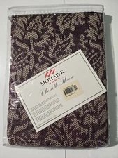 Mohawk Home Chennile Throw Blanket Chancellor Plum