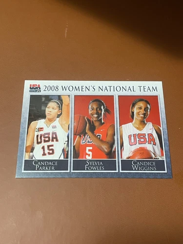 2008 WNBA Women National Team Candace Parker, Sylvia Fowles, Candice Wiggins