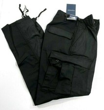 NEW LARGE MENS PROPPER F5250 UNIFORM BDU BATTLE RIP PANTS BLACK LARGE x 28