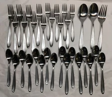 Oneida Velour Stainless Dinner Salad Fork Spoon or Teaspoon - Choice