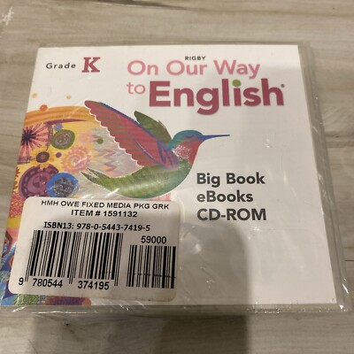 Brand New Rigby On Our Way To English Big Book Ebook CD-ROM Grade Kindergarten