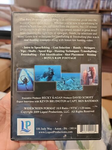The Bare Bones of Spearfishing: Your Guide to Underwater Hunting (DVD, 2009) - Picture 2 of 3