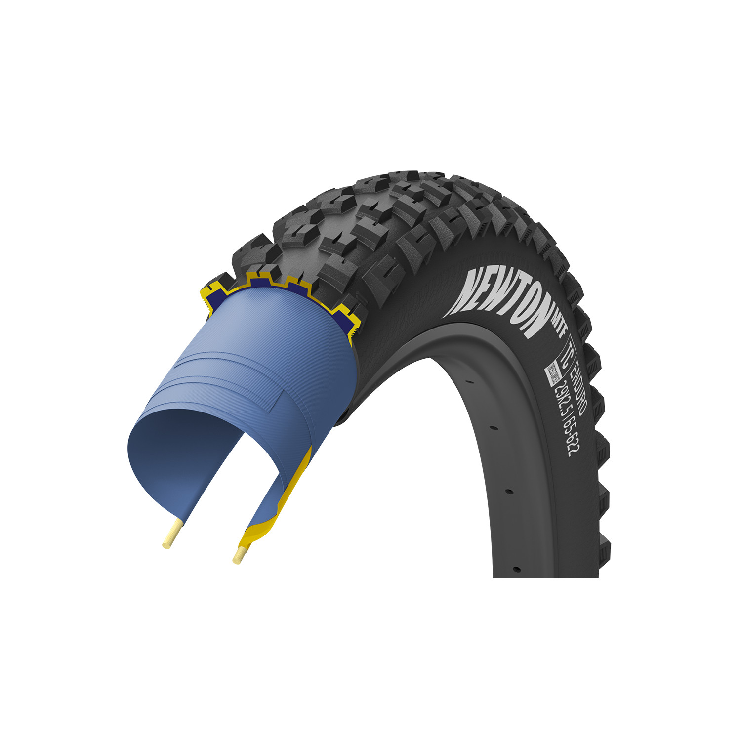 Goodyear Newton MTF Скоростной 29x2,5 Бескамерный велосипед TPI 40 Black/Черный электровелосипед